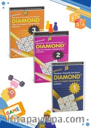Diamond - Sudoku Akıl Dolu Oyunlar 7’den 77’ye Düşünen Tüm İnsanlar İçin IQ Geliştiren 3 Cep Boy Kitap