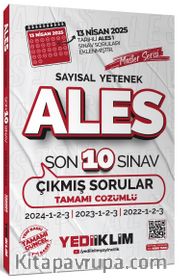 ALES Master Serisi Sayısal Yetenek Tamamı Çözümlü Son 10 Sınav Çıkmış Sorular(13 Nisan 2025 Ales-1 Ekli)