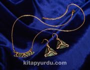 Yılan Desenli Küpe, Kolye Takımı (Miyuki 503)