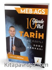MEB - AGS 10 Günde 10 Net Tarih Konu Özetli Soru Bankası