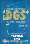 %100 DGS Yaprak Test (Sözel Yetenek - Sayısal Yetenek)