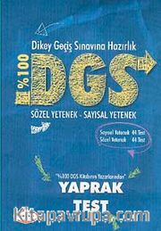 %100 DGS Yaprak Test (Sözel Yetenek - Sayısal Yetenek)