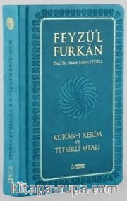Feyzü'l Furkan Kur'an-ı Kerim ve Tefsirli Meali (Sempatik Cep Boy - Ciltli) Turkuaz
