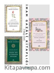 İmam Gazali Nefisle Mücadele Seti - İki Şehvetin Kırılması, Hased Kin, Nefsin Terbiyesi (3 Kitap Set)