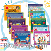 3-4-5-6-7 Yaş ve Üzeri Çocuklar İçin Zeka ve Dikkat Geliştiren Rengarenk Akıl Oyunları (10 Kitap)