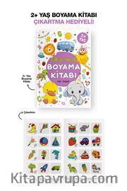 Çıkartmalı Boyama Kitabı (2 Yaş +)