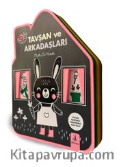 Tavşan ve Arkadaşları Mutlu Ev Kitabı (Keçe Kitap)