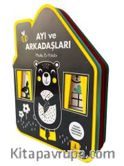 Ayı ve Arkadaşları Mutlu Ev Kitabı (Keçe Kitap)