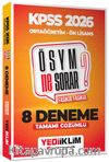 2026 KPSS ÖSYM Ne Sorar Ortaöğretim Ön Lisans Tamamı Çözümlü Fasikül 8 Deneme