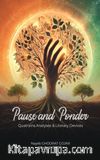 Pause and Ponder  (Quatrains Analyses&Literary Devices)