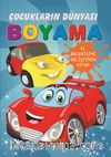 Çocukların Dünyası Boyama Kitabı 1 / Otomobiller