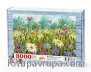Yabani Çiçekler Ahşap Puzzle 3000 Parça (BC76-MMM)