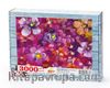 Mor Menekşeler (Sürpriz Parçalı) Ahşap Puzzle 3000 Parça (BC75-SP-MMM)