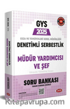 Ceza ve Tevkifevleri Denetimli Serbestlik Müdür Yardımcılığı Ve Şeflik Gys Soru Bankası – Karekod Çözümlü