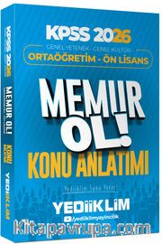 2026 KPSS Genel Yetenek Genel Kültür Ortaöğretim - Ön Lisans Memur Ol Konu Anlatımı