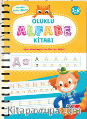 Alfabe Yazı Kitabı Sihirli Uçan Kalemli Oluklu (Kabartmalı) <br /> Yazmayı Kolayca Öğreten Kitap