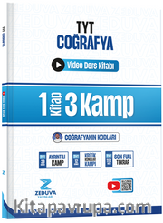 Coğrafyanın Kodları TYT Coğrafya 1 Kitap 3 Kamp Video Ders Kitabı