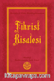 Fihrist Risalesi Risalei Nur Külliyatından (Büyük Boy, Termo Cilt)