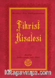 Fihrist Risalesi Risalei Nur Külliyatından (Orta Boy, Termo Cilt)