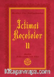 İctimai Reçeteler II - Risalei Nur Külliyatından (Orta Boy, Termo Cilt)
