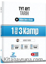 Ardıç Tzarih TYT-AYT Tarih 1 Kitap 3 Kamp Video Ders Kitabı