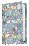 Kitap Kılıfı Kedi-Köpek-213 (M - 31x21cm)