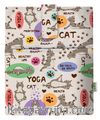 Kapax Mona Cepli Kitap Kılıfı (Yoga Kedi - 211)