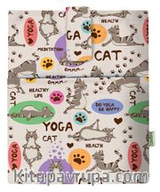Kapax Mona Cepli Kitap Kılıfı (Yoga Kedi - 211)