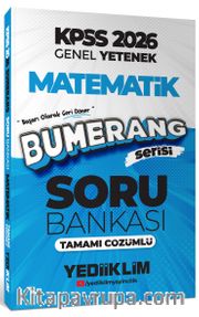 2026 KPSS Genel Yetenek Bumerang Matematik Tamamı Çözümlü Soru Bankası