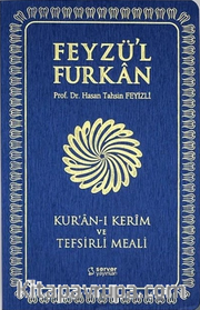 Feyzü'l Furkan Kur'an-ı Kerim ve Tefsirli Meali (Sempatik Cep Boy – İnce Cilt) Lacivert