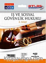 İş ve Sosyal Güvenlik Hukuku - 3.Sınıf - AÖS Çözümlü Soru Bankası (4 VCD + 1 Kitap)