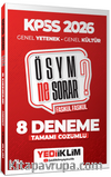 2026 KPSS ÖSYM Ne Sorar Genel Yetenek Genel Kültür Tamamı Çözümlü Fasikül 8 Deneme