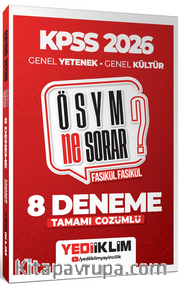 2026 KPSS ÖSYM Ne Sorar Genel Yetenek Genel Kültür Tamamı Çözümlü Fasikül 8 Deneme