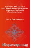 XVII. Yüzyıl Batı Anadolu Halılarının Desen Özellikleri Ve Konservasyon Önerisi (Transilvanya Halıları)