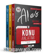 2026 Master Serisi ALES Sayısal-Sözel Yetenek Modüler Set+5 Deneme (3 Kitap)