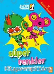 Süper 1 Takım Süper Renkler Boyama Kitabı 1