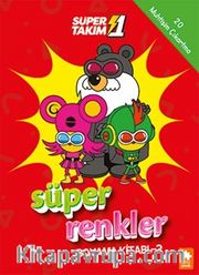 Süper 1 Takım Süper Renkler Boyama Kitabı 2