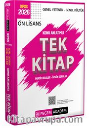 2026 KPSS Genel Yetenek Genel Kültür Ön Lisans Konu Anlatımlı Tek Kitap
