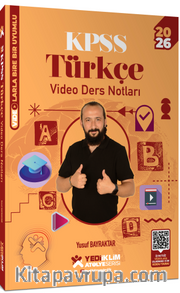 2026 KPSS Atölye Serisi Genel Yetenek Türkçe Video Ders Notları
