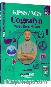 2026 KPSS AGS Atölye Serisi Genel Kültür Coğrafya Video Ders Notları