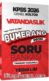 2026 KPSS Genel Kültür Bumerang Vatandaşlık Tamamı Çözümlü Soru Bankası