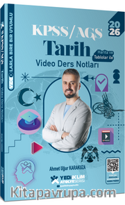 2026 KPSS AGS Atölye Serisi Genel Kültür Tarih Video Ders Notları