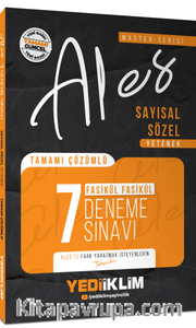 2026 Master Serisi ALES Sayısal Sözel Yetenek Tamamı Çözümlü Fasikül 7 Deneme