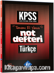 KPSS Türkçe Konu Anlatımlı Not Defteri