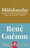 Mülahazalar & Metafizik, Kozmoloji, Geleneksel İlimler, Sanat ve Bazı Modern Yanılgılar