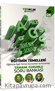 2026 MEB AGS Ahenk Serisi Eğitimin Temelleri Eğitimle İlgili Temel Kavramlar ve Kuramlar Tamamı Çözümlü Soru Bankası