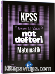 KPSS Matematik Konu Anlatımı Not Defteri