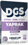 2026 DGS Prestij Serisi Sayısal Sözel Yetenek Çek Kopart Yaprak Test
