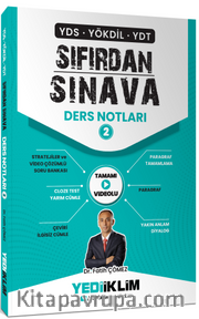 YDS YÖKDİL YDT Sıfırdan Sınava Tamamı Videolu Ders Notları 2. Kitap