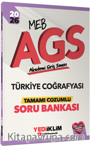2026 MEB AGS Türkiye Coğrafyası Tamamı Çözümlü Soru Bankası 